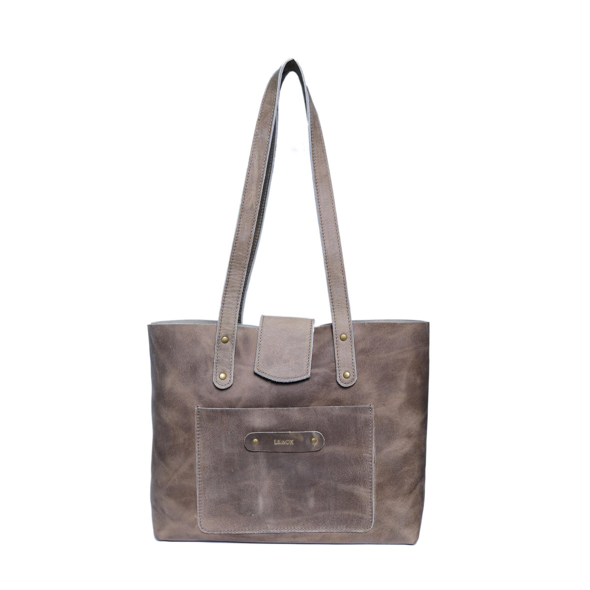 Grazia Leather Tote for Women | Handmade in Pakistan