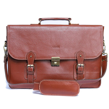 Valore Leather Laptop Bag