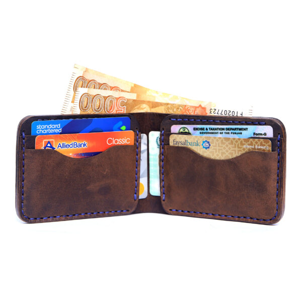 Premium Handmade Leather Wallet – Leaox - Image 2