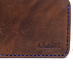 Bruno Leather Wallet with 8 Card Slots, Full Grain Leather Card Wallet